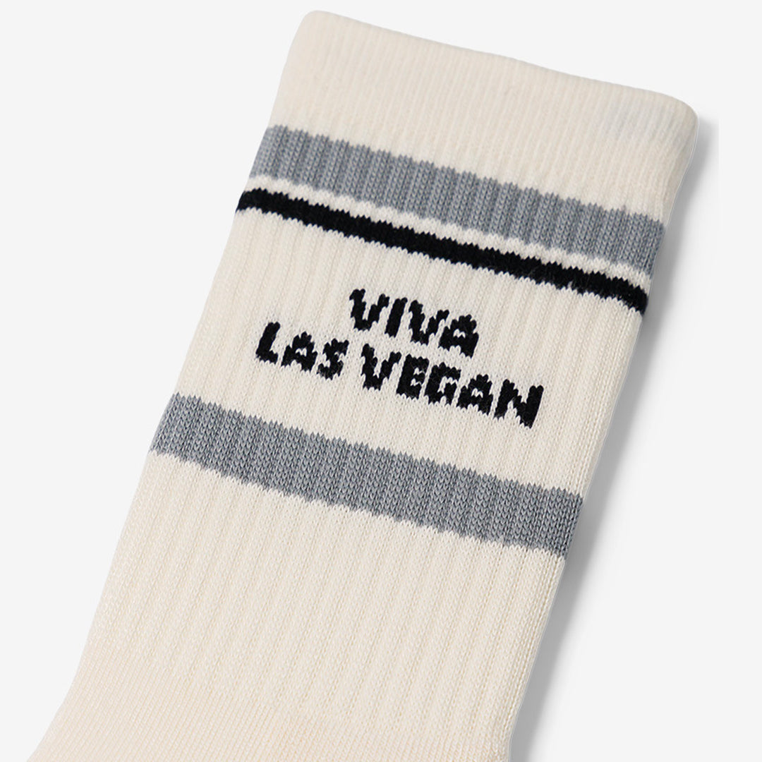 Socks - Viva las Vegan Grey