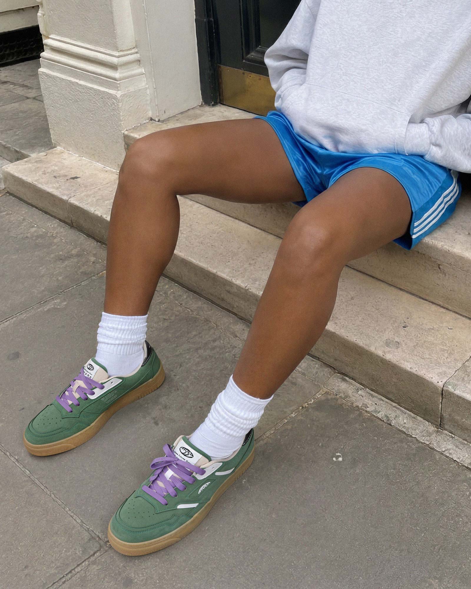 Origin Low - Forest Suede & White - Corn
