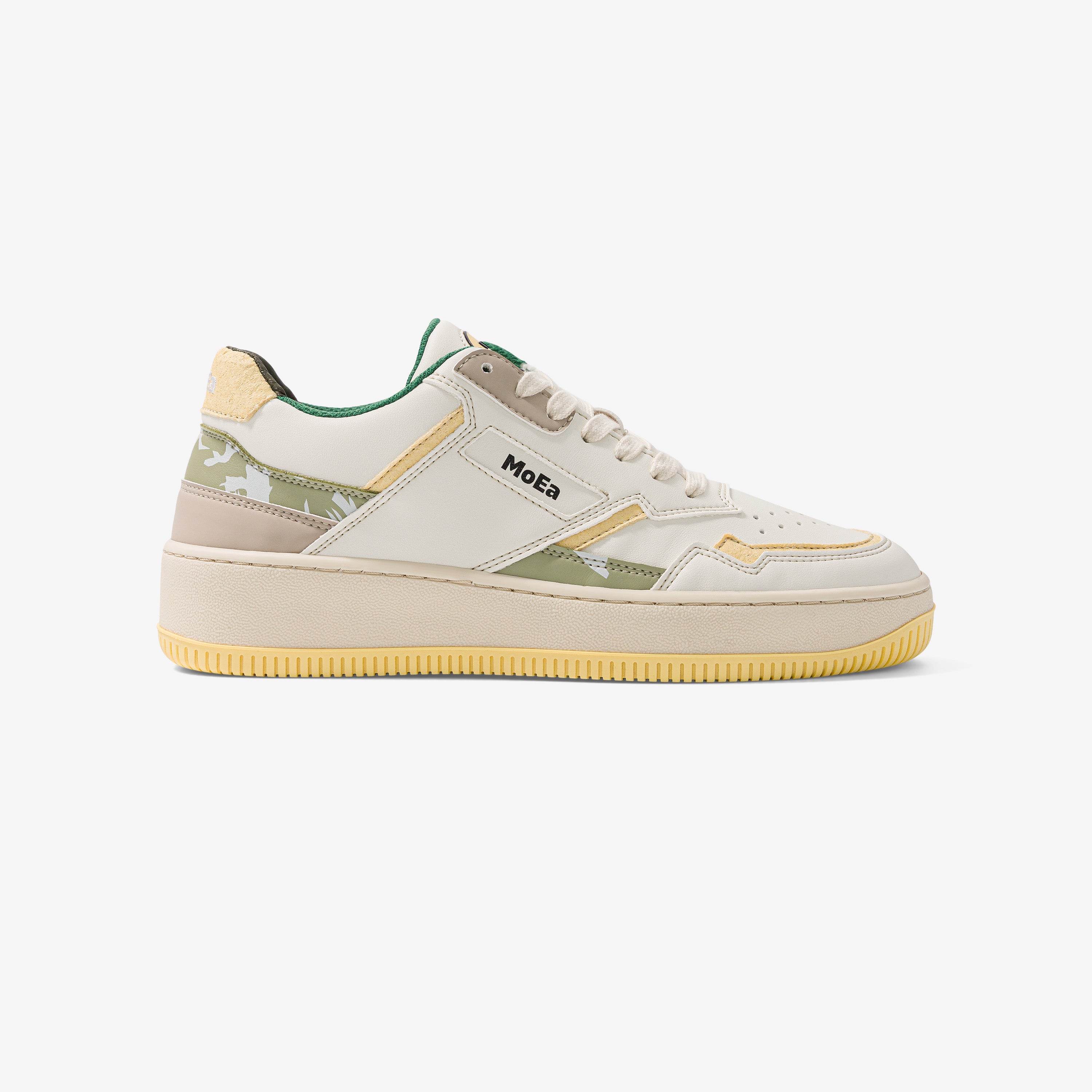 美品✨SHOMKA / ASH generation 54cm Magnolia Ash Kabuki Women's Sneaker in Beige and Gold Suede and Mesh