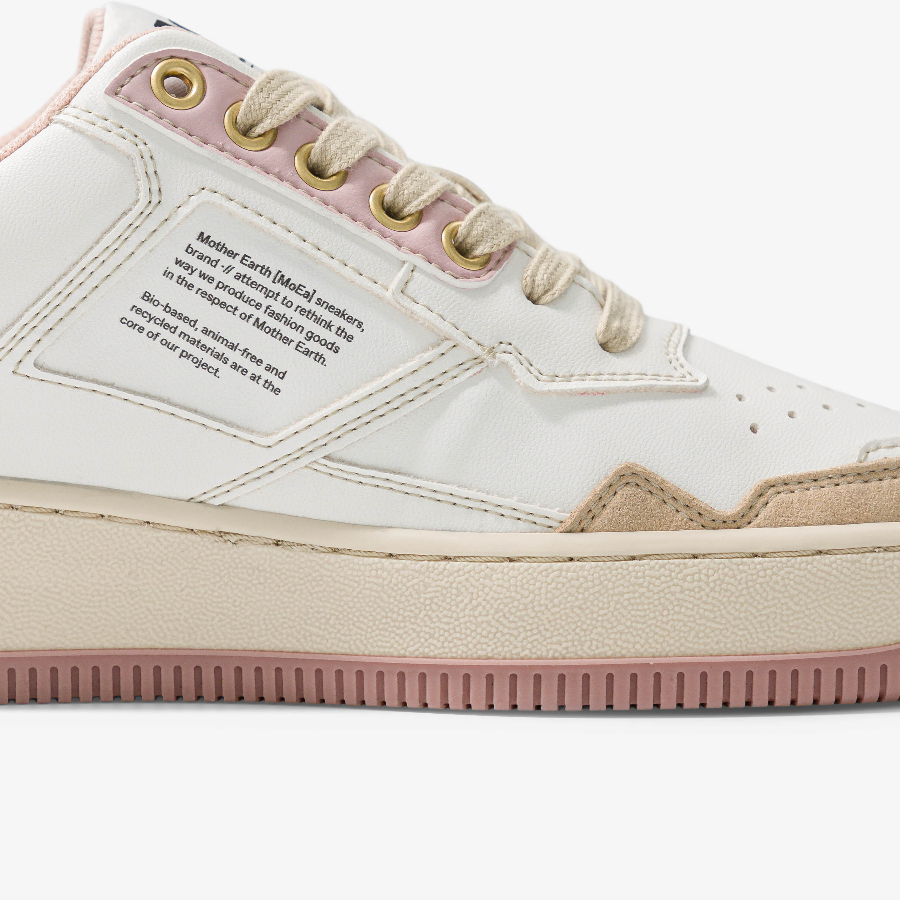 GEN1 - Corn White & Pink Suede