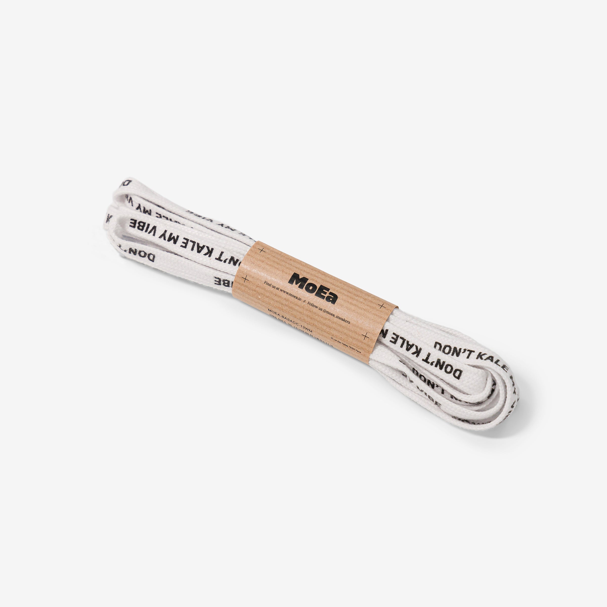 Lacets blancs - Don't kale my vibe