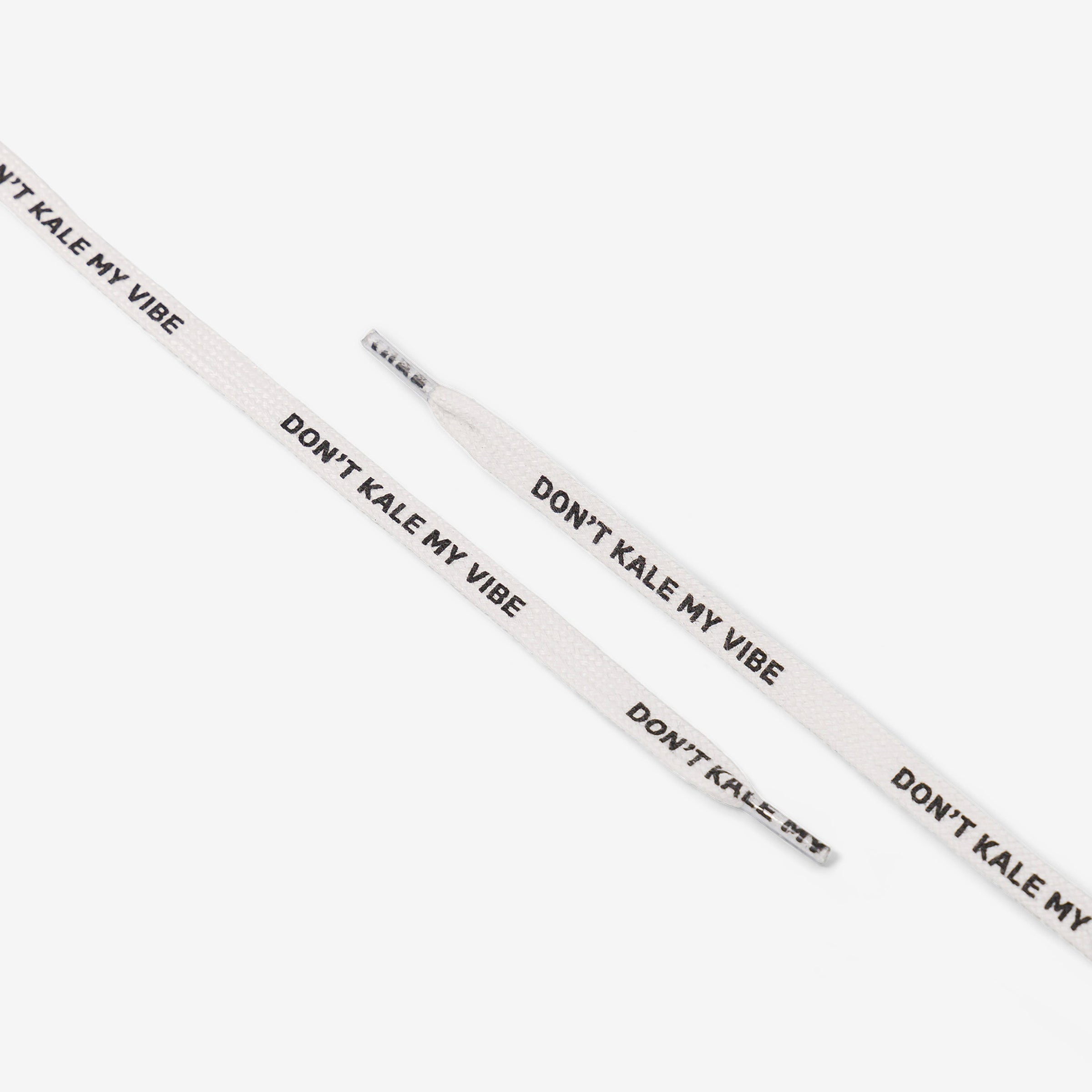 Lacets blancs - Don't kale my vibe