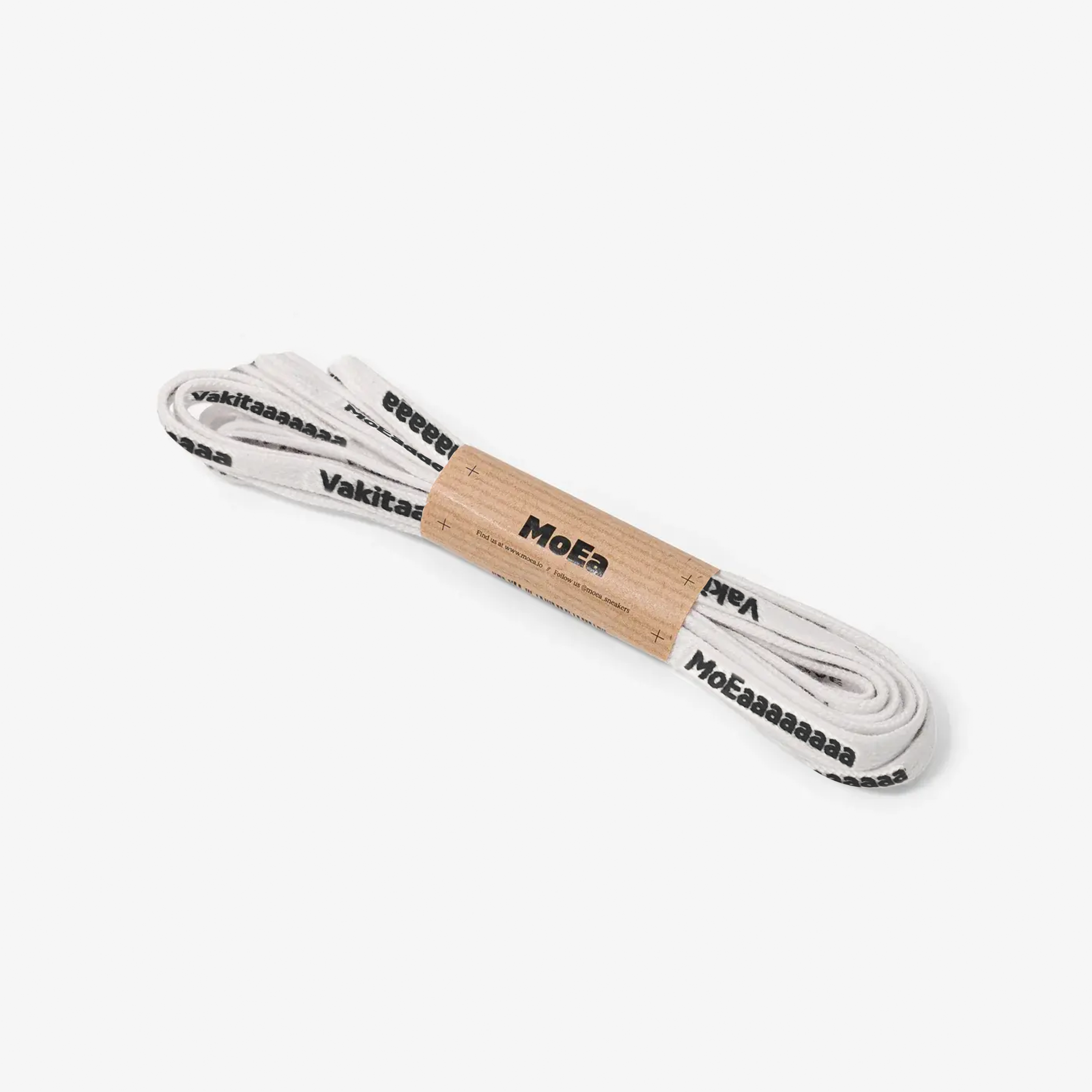 Weiße Schnürsenkel - Vegan AF