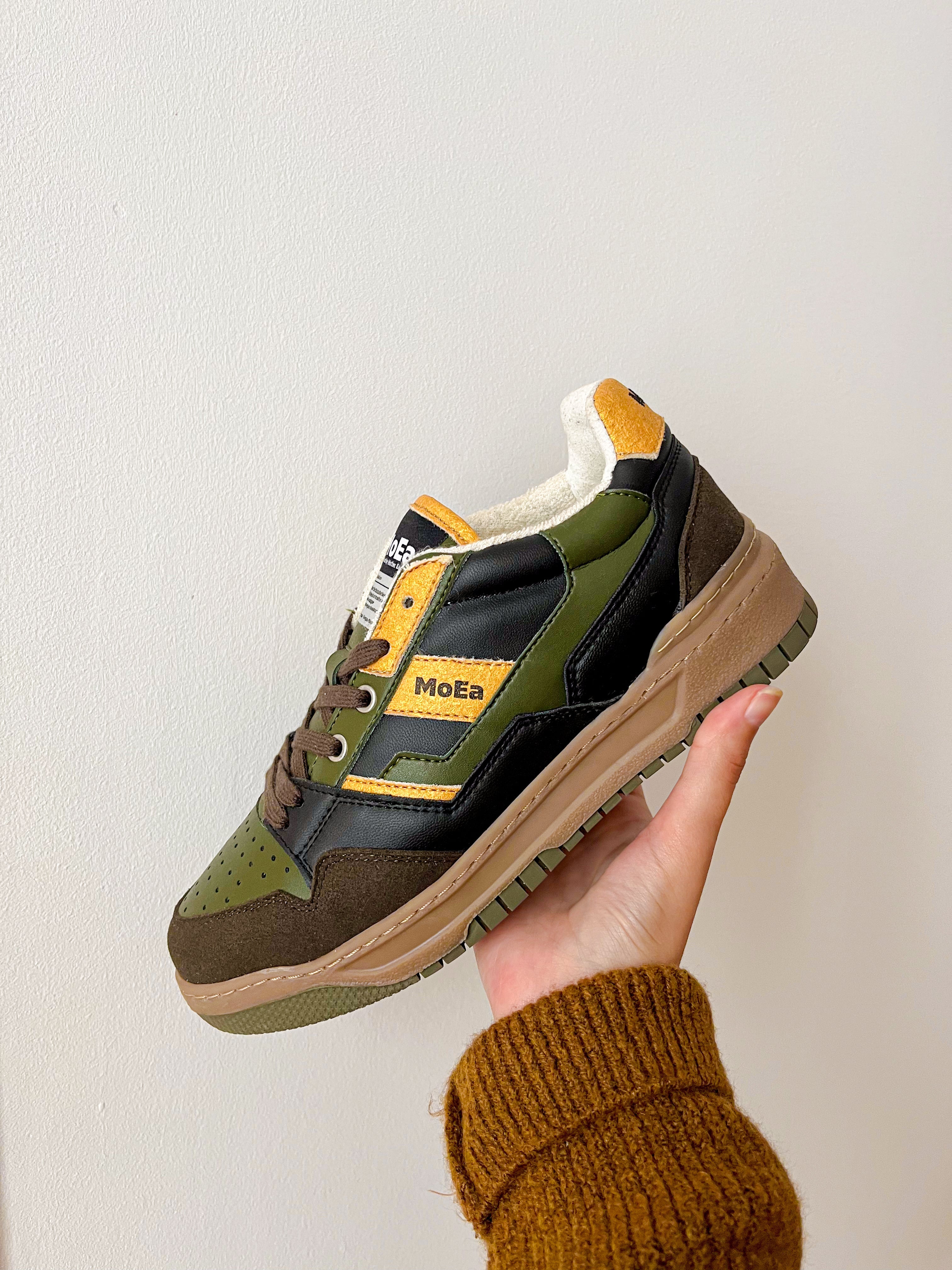 PROTO - GEN2 CROSSOVER GREEN BLACK & PINEAPPLE GOLD SUEDE - 38